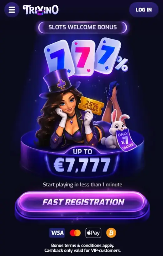 Trixino Casino application mobile